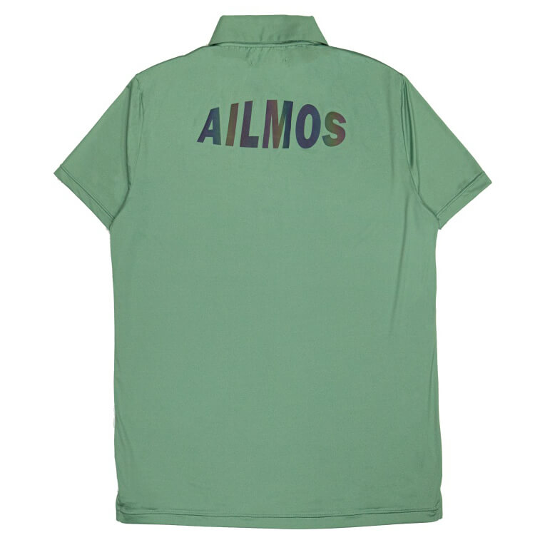 ALMOS’s Polo Shirts of Nylon Jersey Knit Fabric