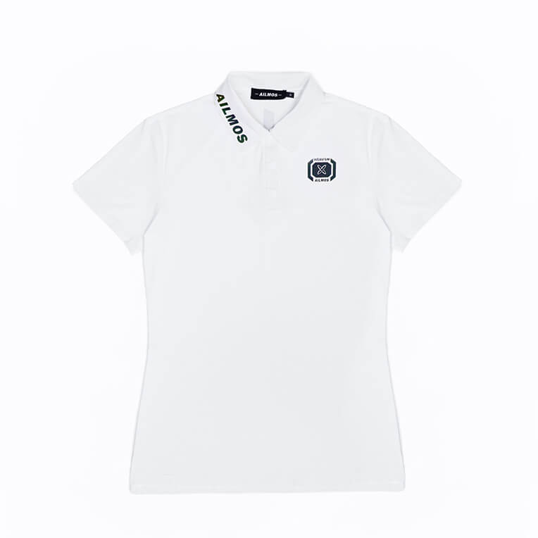 ALMOS Polo Shirts Made of Knitted Nylon Fabric 