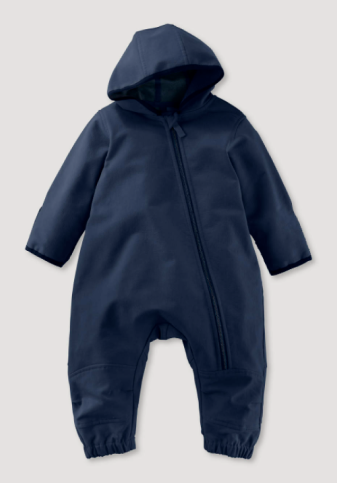 hessnatur SOFTSHELL OVERALL WITH ECOLOGICAL IMPREGNATION